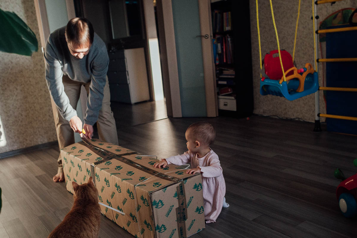 Семейный новый год. Семейный и свадебный фотограф в Москве Жнякина Юлия