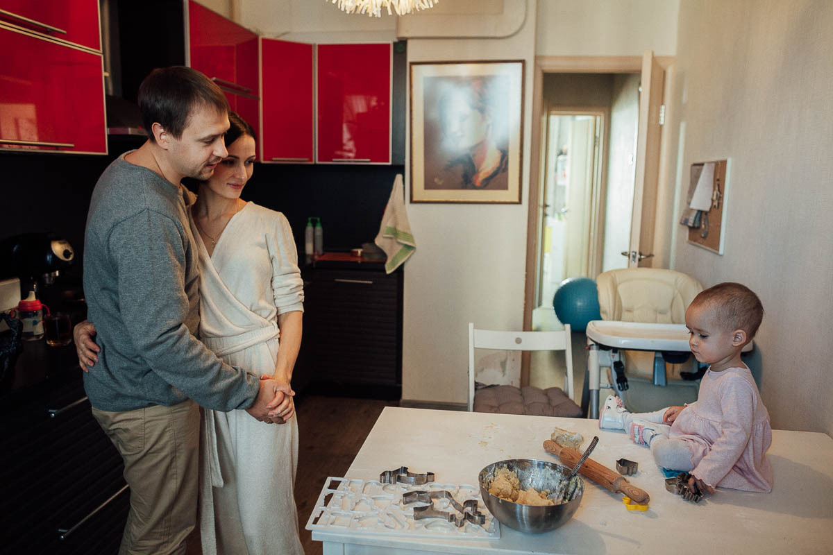 Семейный новый год. Семейный и свадебный фотограф в Москве Жнякина Юлия