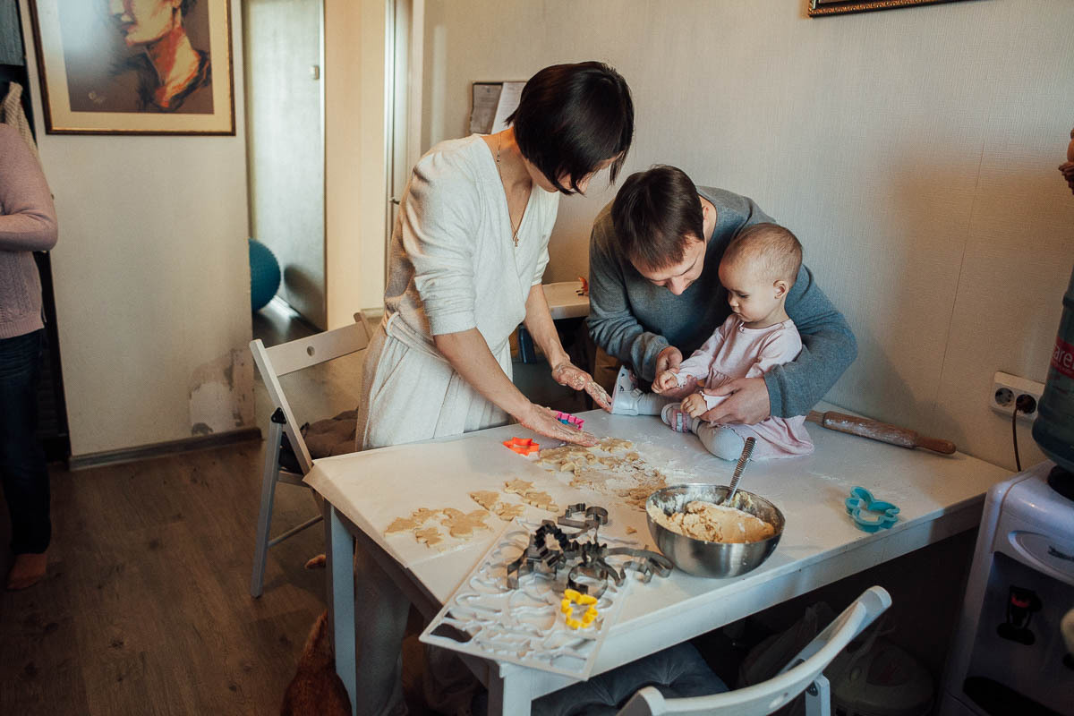 Семейный новый год. Семейный и свадебный фотограф в Москве Жнякина Юлия