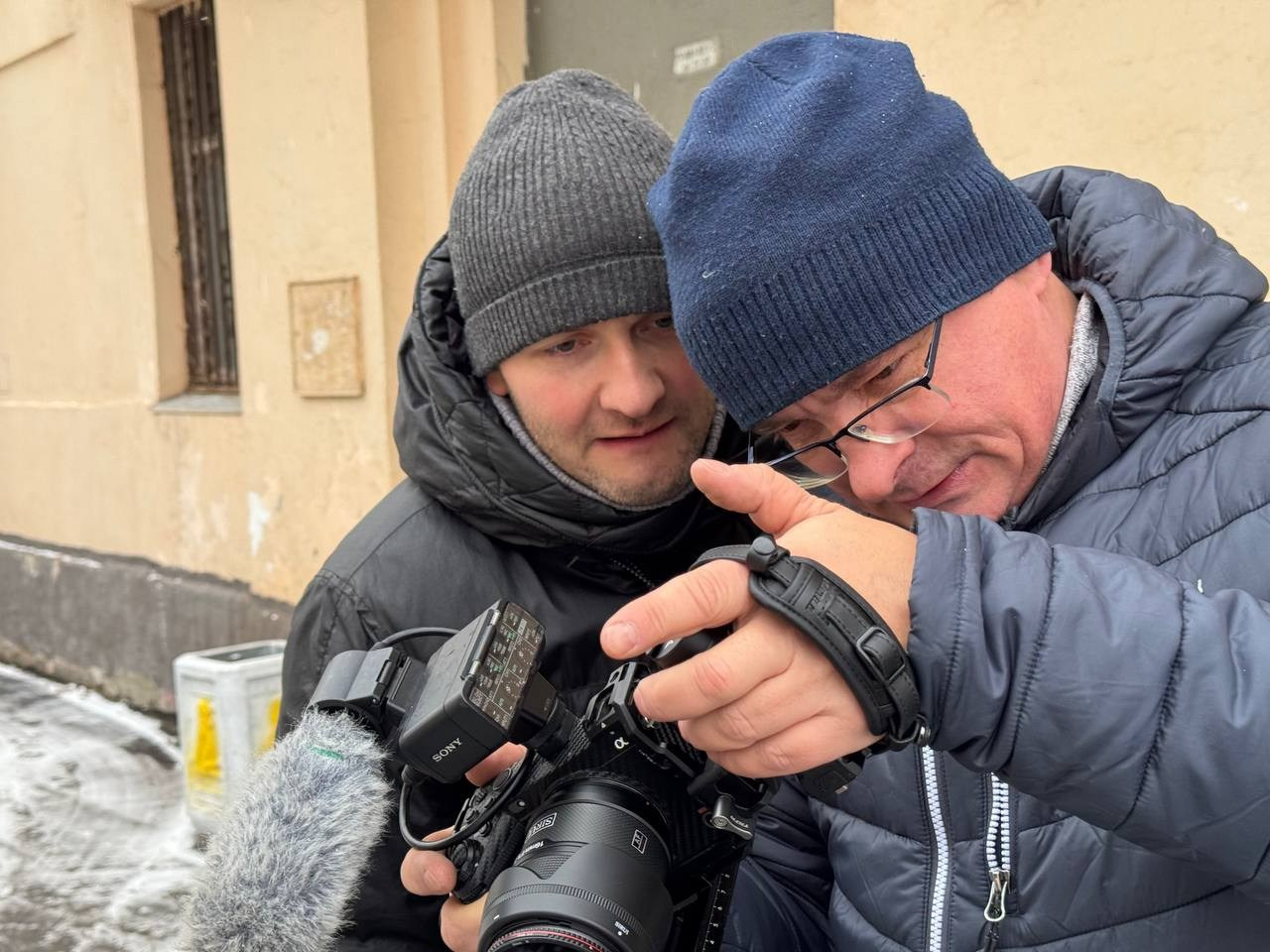 Backstage. Видеосъемка