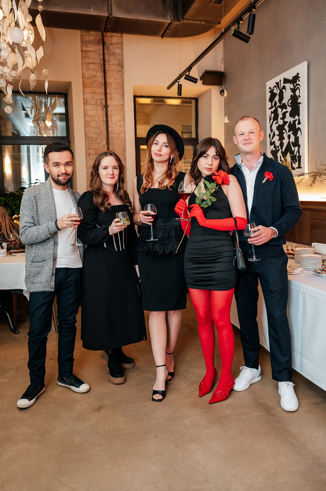 Корпоратив во французском стиле. Фотограф Дмитрий Сермяжко