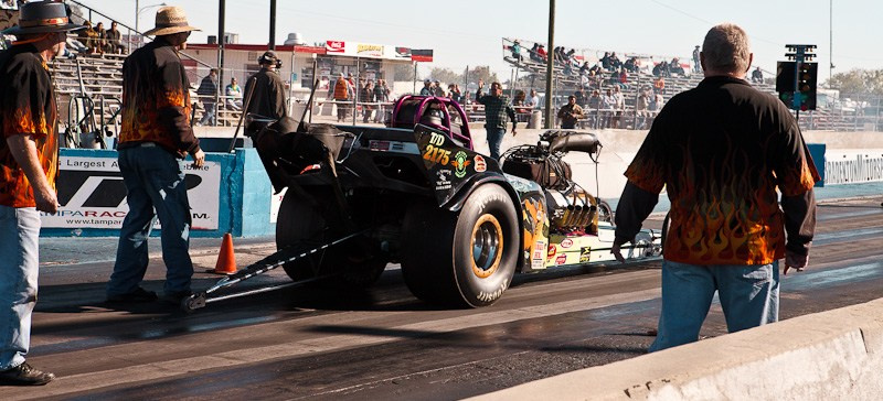 DrugRacing на автомобилях выпущенных до 1975 г. США, Флорида, 2010. Фотограф Василий Буланов