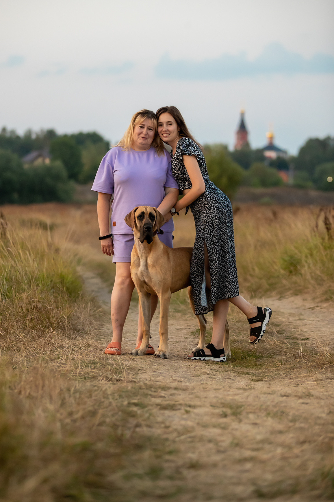 МАША И ДОГ. Борис Артамонов фотограф — анималист. Москва