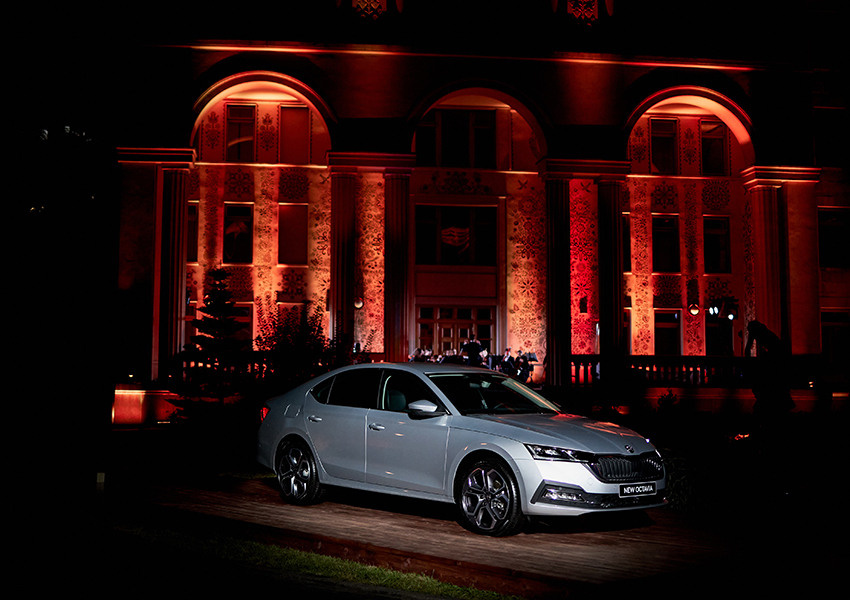 Škoda Octavia 2020 presentation. OOPS TEAM