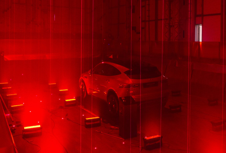 Jaguar E-PACE | Московская презентация. OOPS