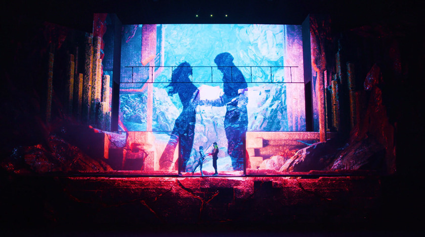 Multimedia show “Alivia and the Dark Evil”. OOPS TEAM