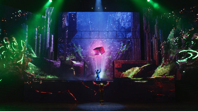 Multimedia show “Alivia and the Dark Evil”. OOPS TEAM