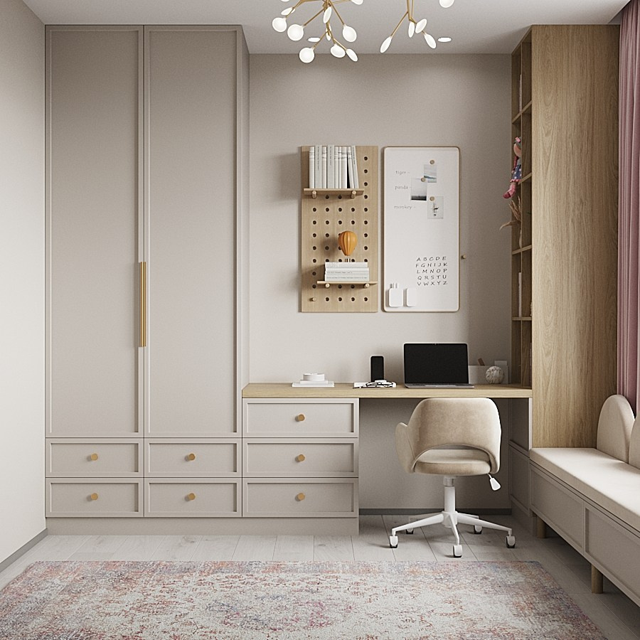 Нежные детские. Дизайн интерьера Рязань Москва Чижикова Олеся