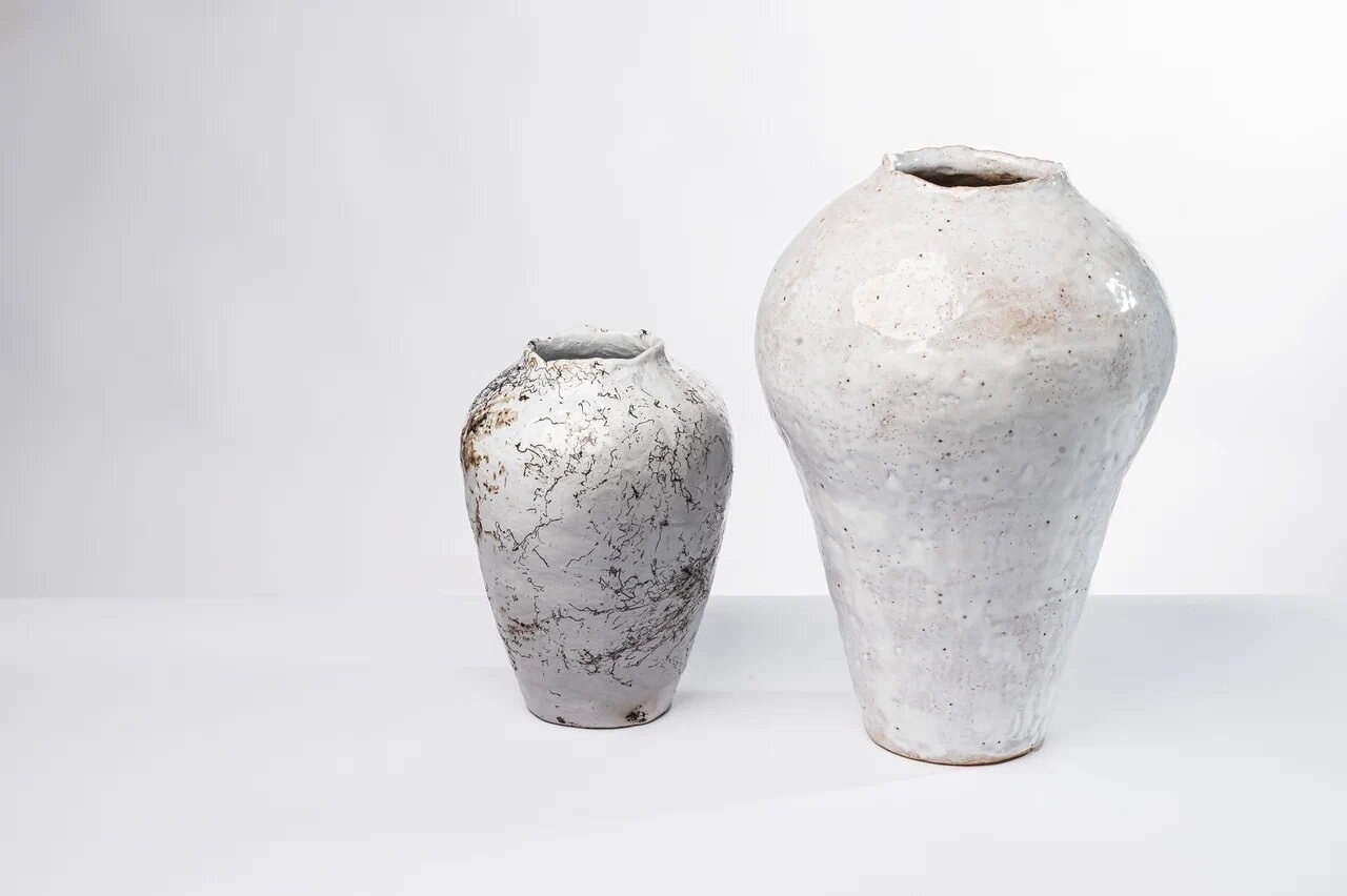 Белый сосуд. Арт-керамика Катерины Жизневской