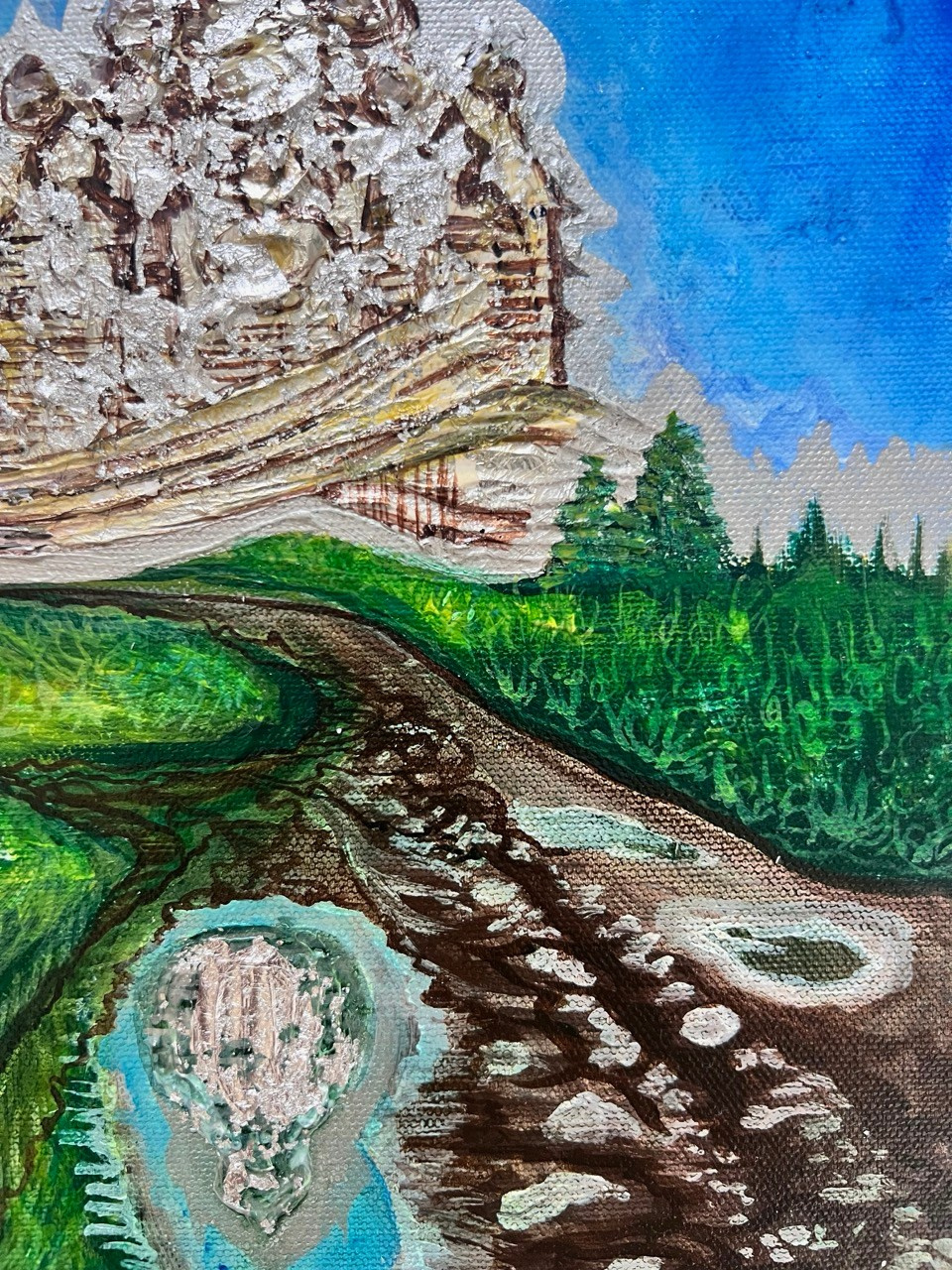 Серия «Места силы». Картины пейзаж