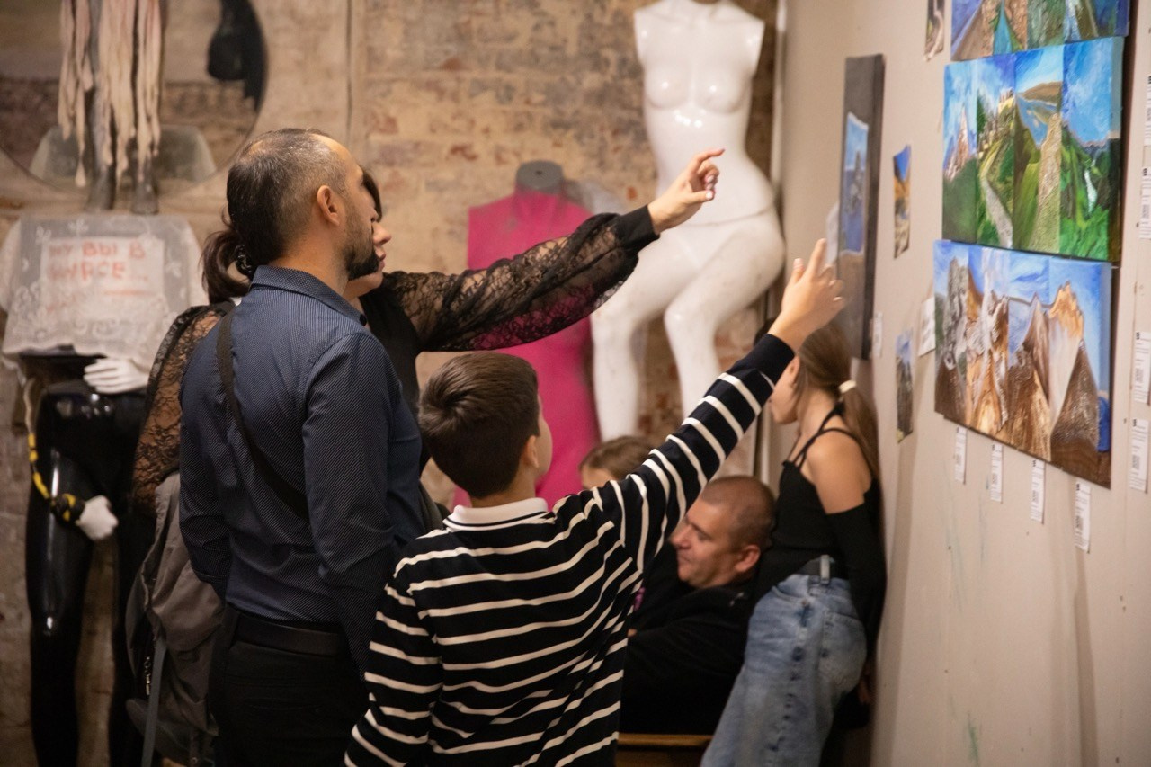 Персональная выставка «Мировые места силы». Картины пейзаж