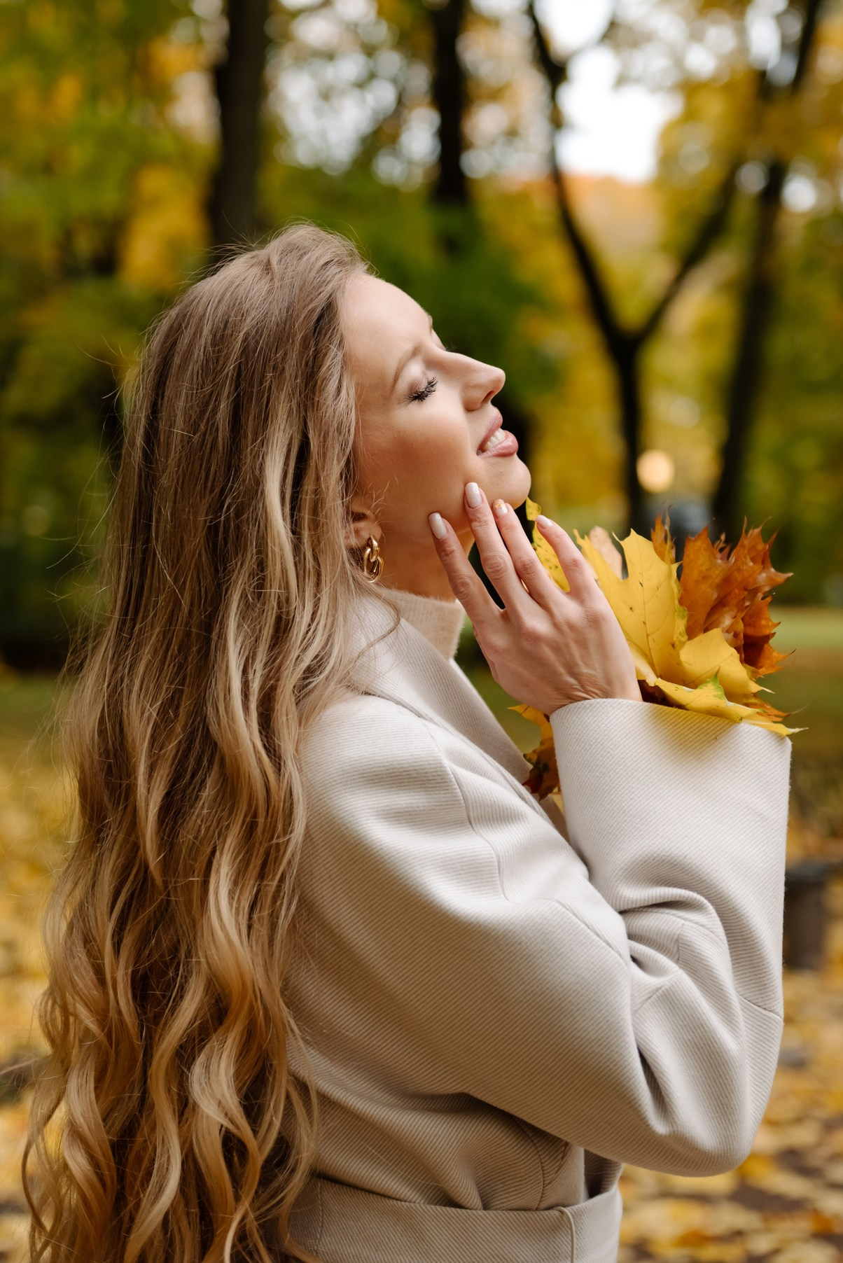 Осенняя фотосессия в Питере в Михайловском саду. Свадебный и сеейный фотограф в Санкт-Петербурге Елена Худякова