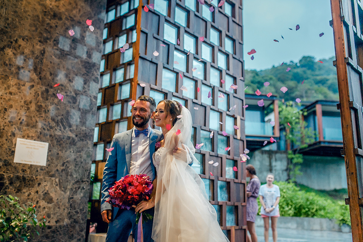 Свадьба на Пхукете в отеле the Naka. Photographer in Phuket. Photographer Thailand