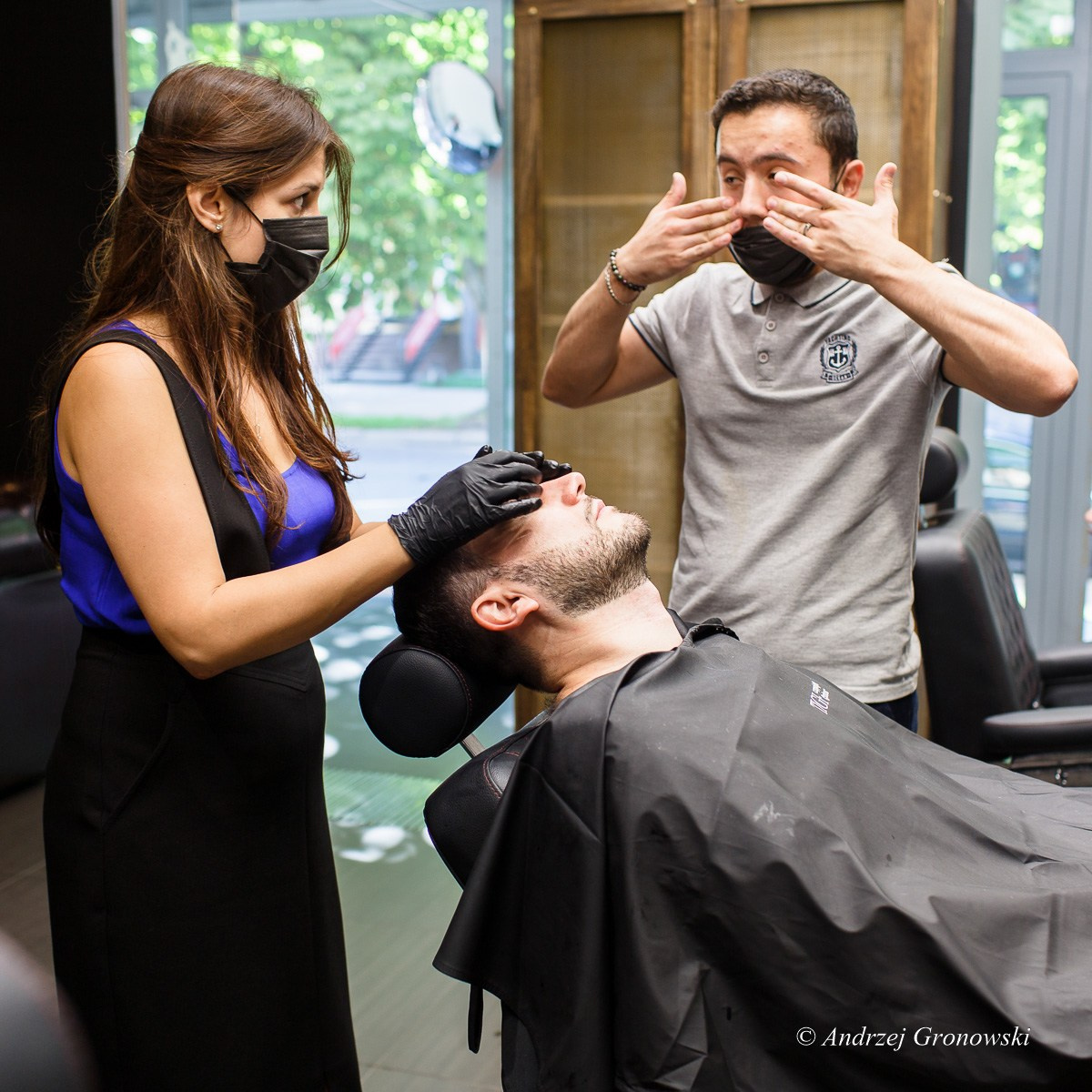 Barbershops. A. Gronowski — Portrait female photographer in Kaliningrad | Portraits, Nude