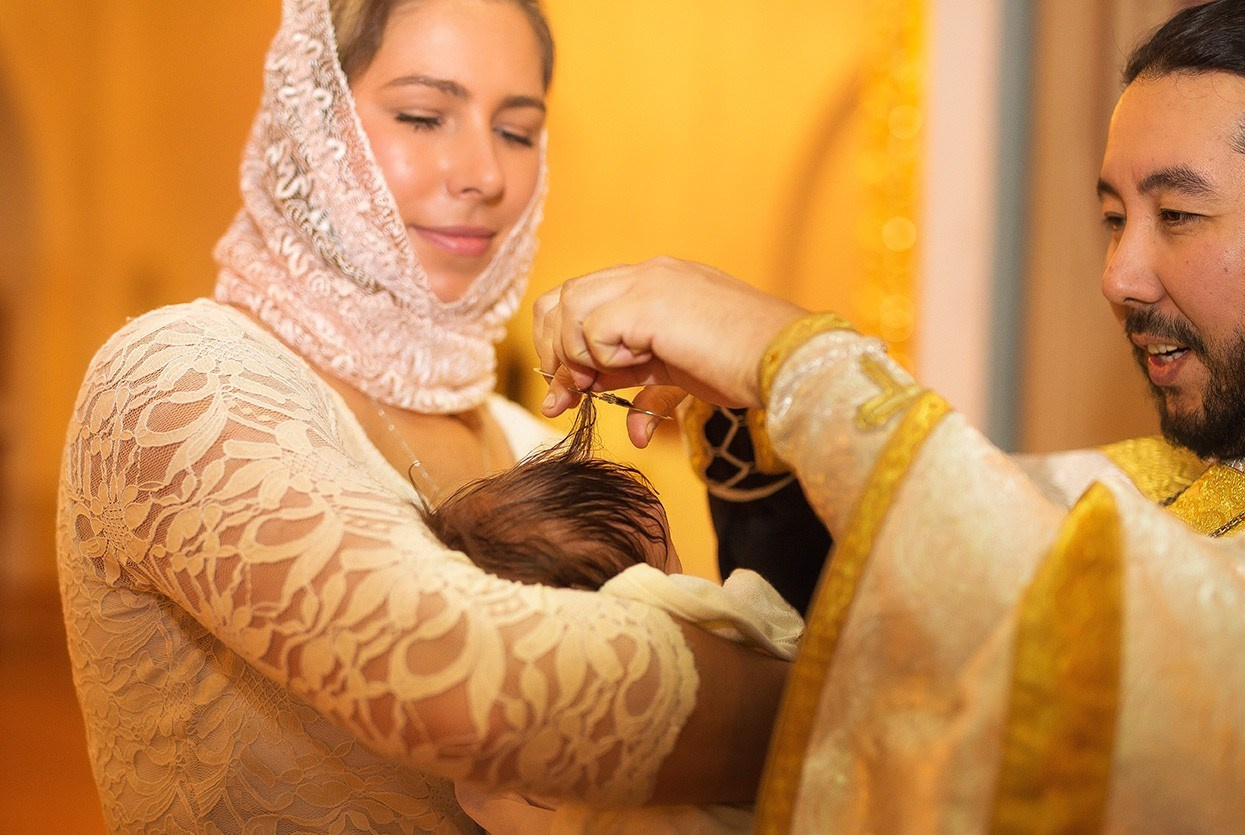 Крещение. Семейный фотограф в Москве Екатерина Ширей
