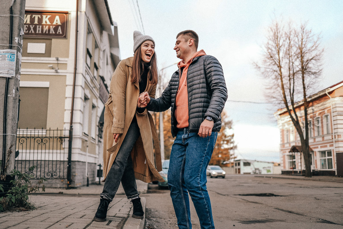 Лайфстайл прогулка Сережи и Дины. Семейный и детский фотограф в Рыбинске, Ярославле Ольга Лебедева