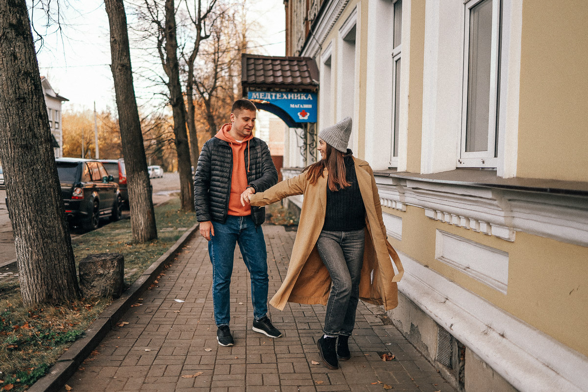 Лайфстайл прогулка Сережи и Дины. Семейный и детский фотограф в Рыбинске, Ярославле Ольга Лебедева