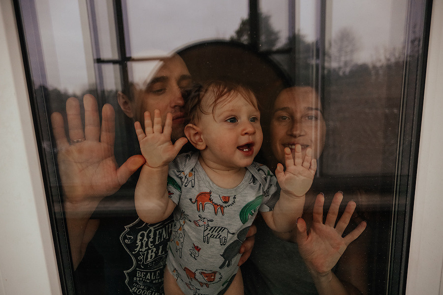 Домашняя фотосессия Жени, Иры и Арсения. Семейный и детский фотограф в Рыбинске, Ярославле Ольга Лебедева