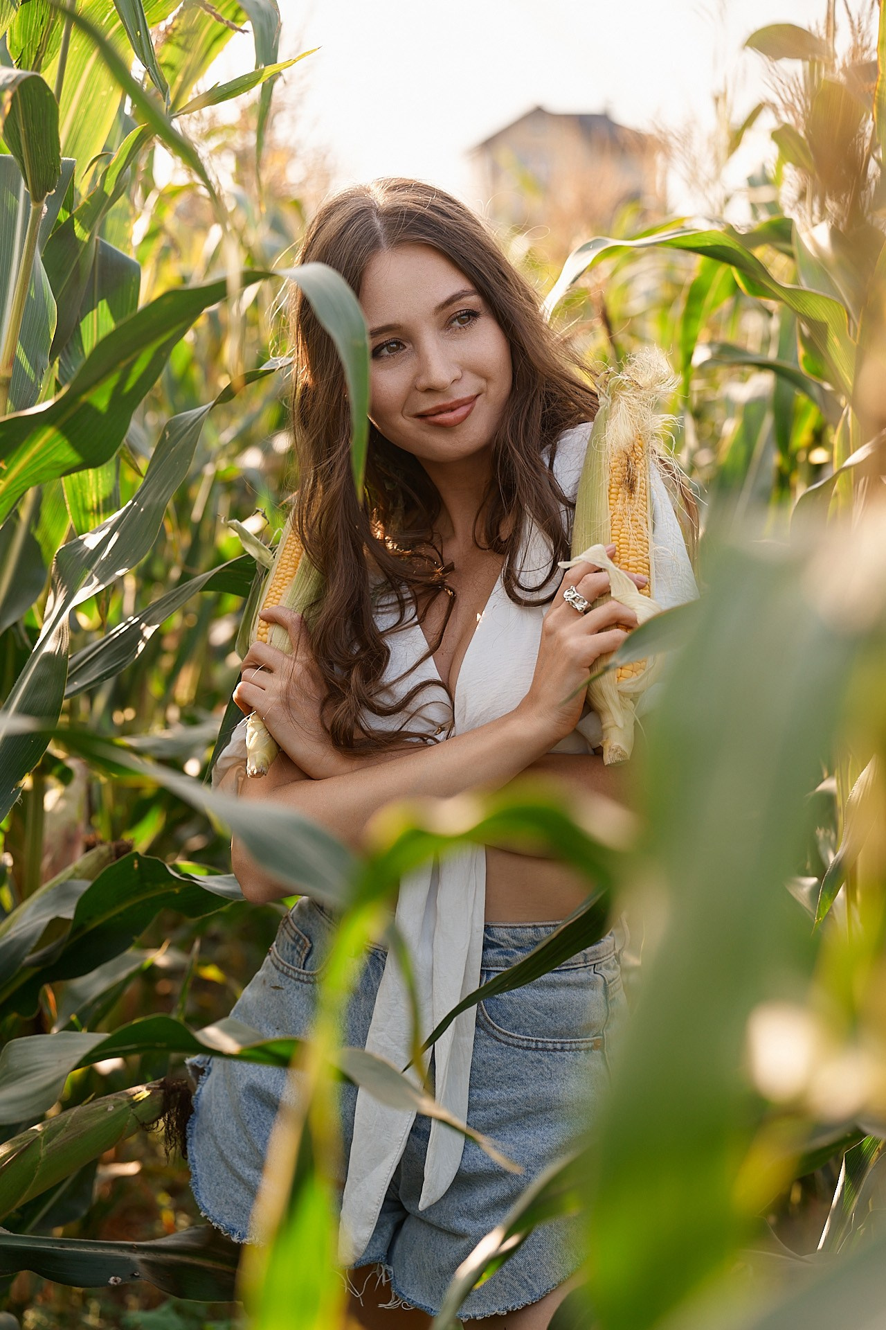 София в кукурузе. Репортажный фотограф в Кирове Сергей Дудин