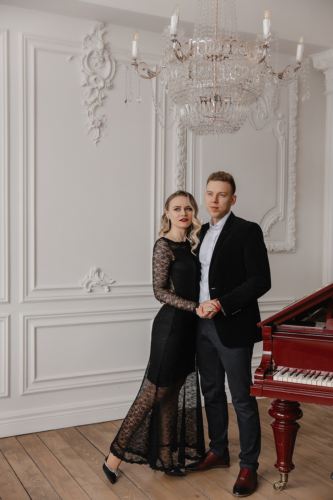 Love story в студии. Фотограф Олеся Жомер