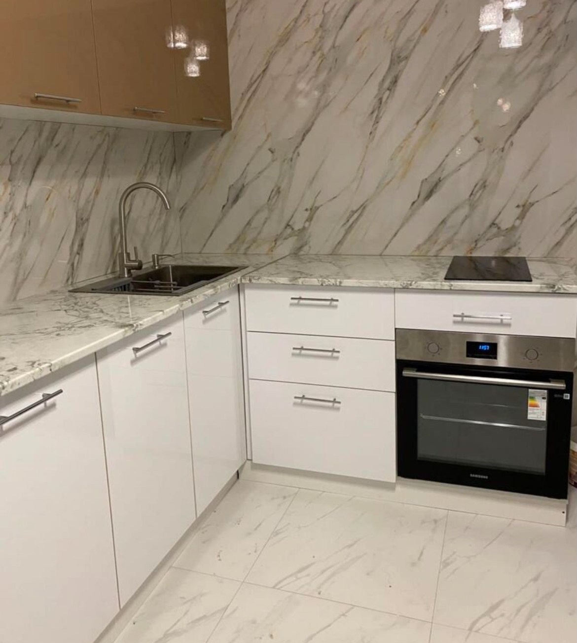 Фото в интерьере. Бамбуковые панели и Гибкий мрамор. Импортер #1 по всей РФ