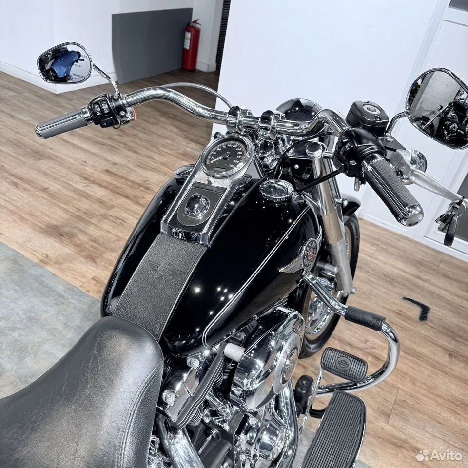 2014 Fat Boy АВS Vivid Вlаck Chromе Еdition. Hello Davidson, Москва. Только хорошие мотоциклы…