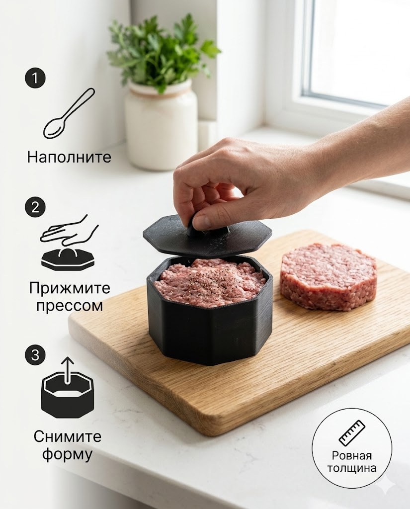 Пресс-форма. Фуд-фотограф в Санкт-Петербурге | Foodphotoschulz