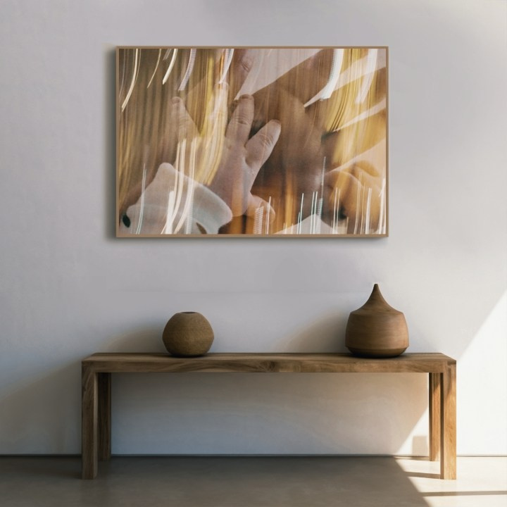 WARMTH OF THE PALM. International visual artist Elen Reflecta