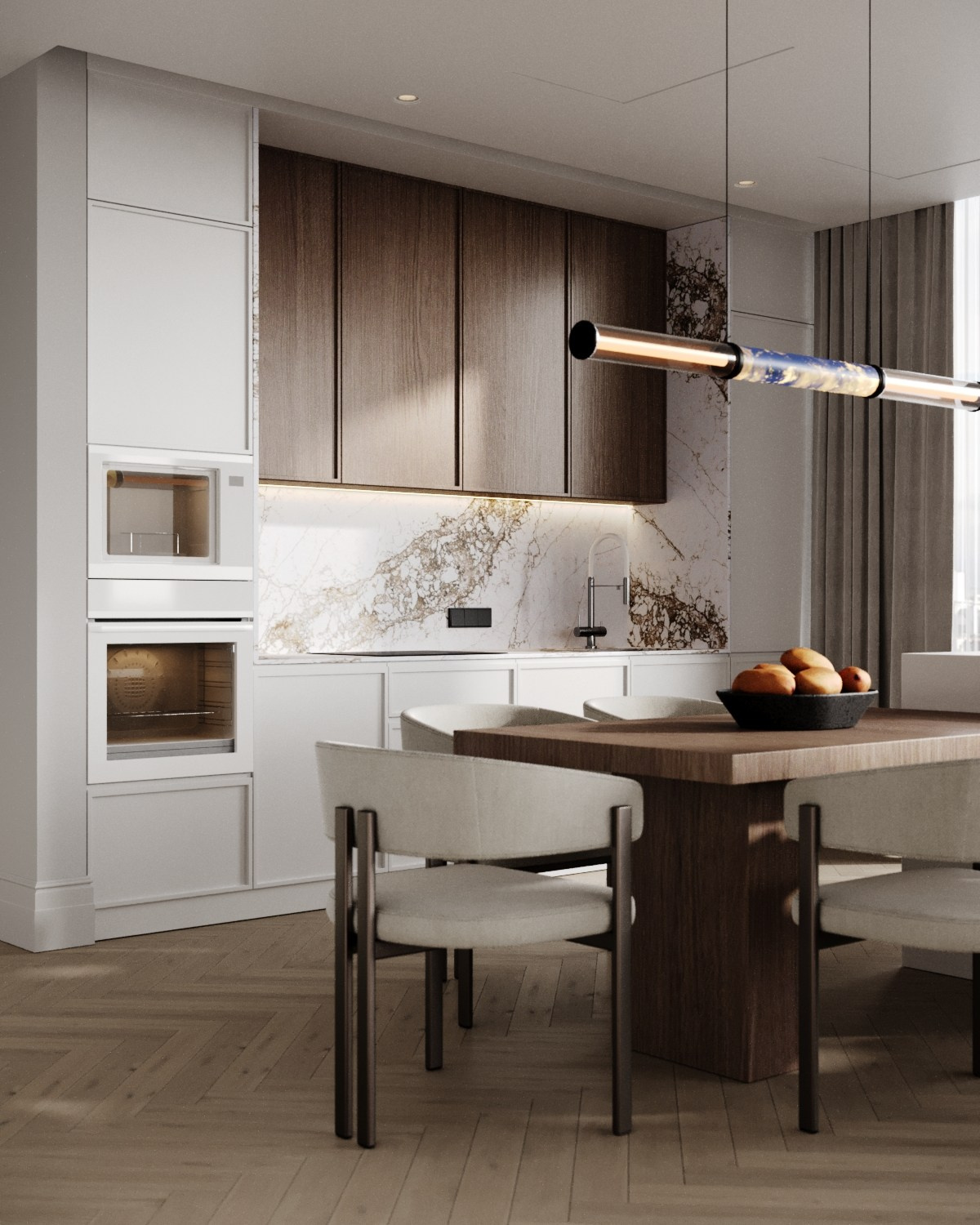 ЖК Victory Park Residence. Kod Interiors | Дизайнер интерьеров Кораблина Кристина