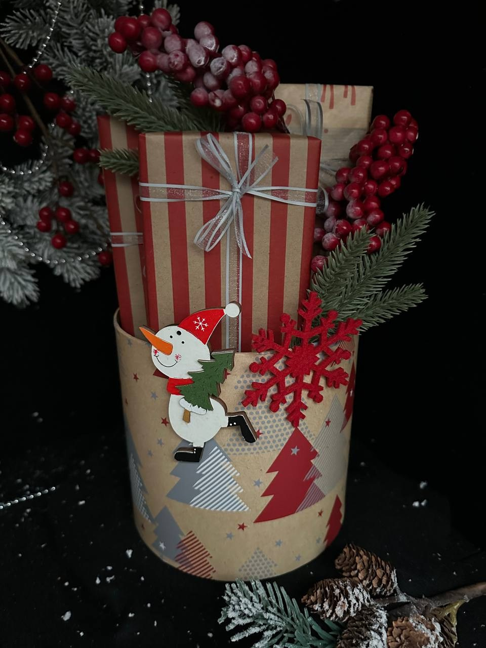 «Новогодний крафт». Студия подарочных наборов «Владия»