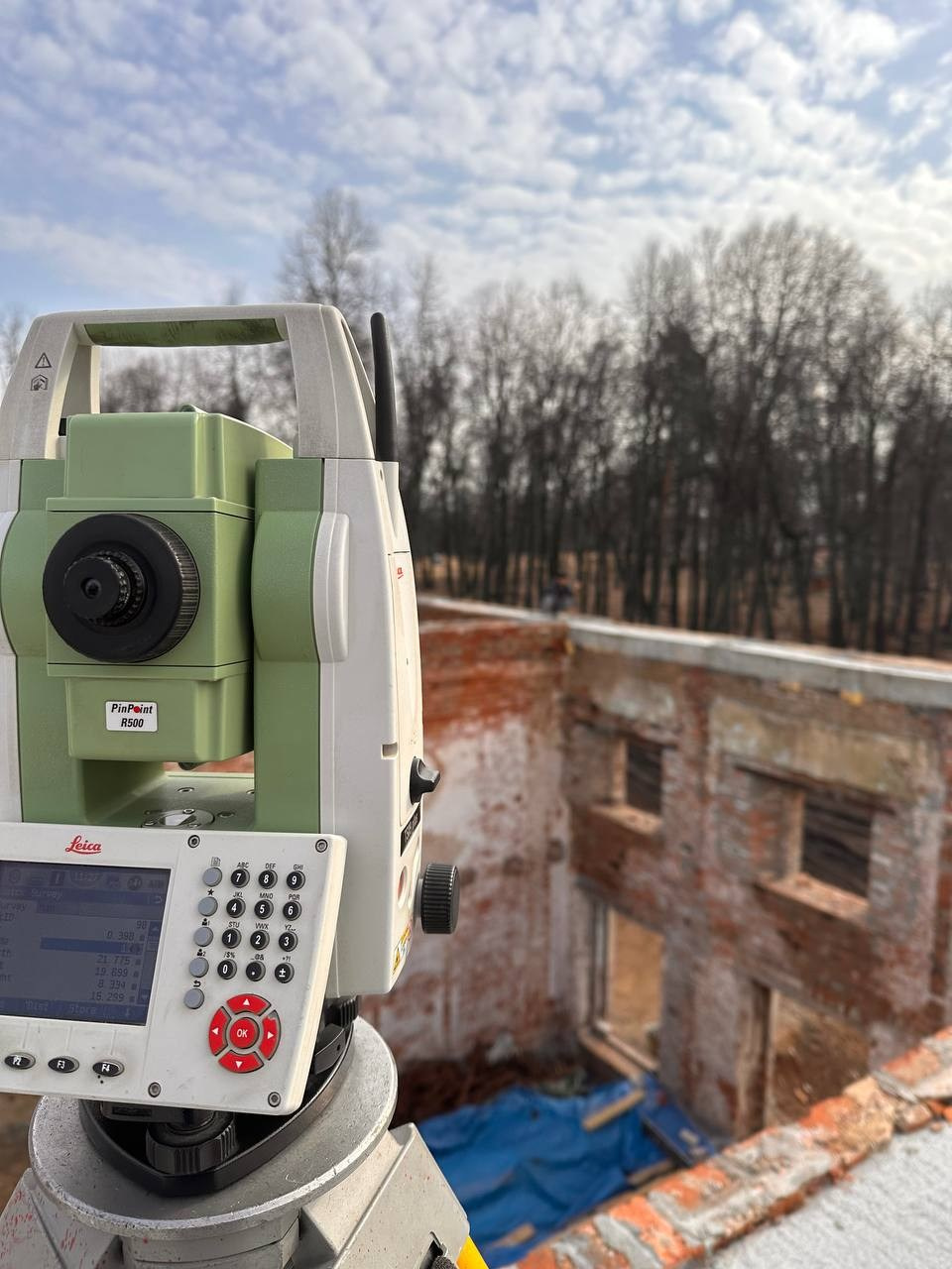 Геодезическая исполнительная съемка, обмеры конструкций и их узлов в Москве и МО. Техническое обследование зданий и сооружений в Москве и МО