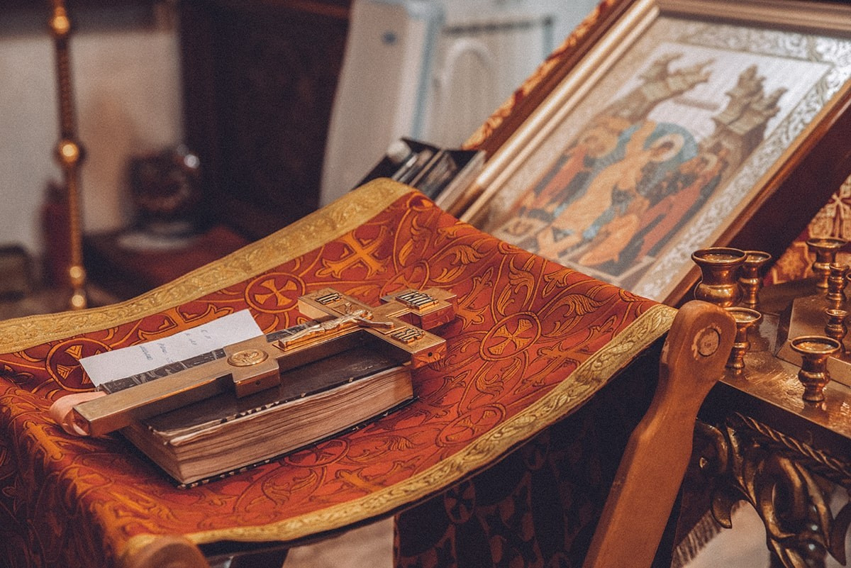 Крещение в храме святых апостолов Петра и Петра, Лужки, Истринский район