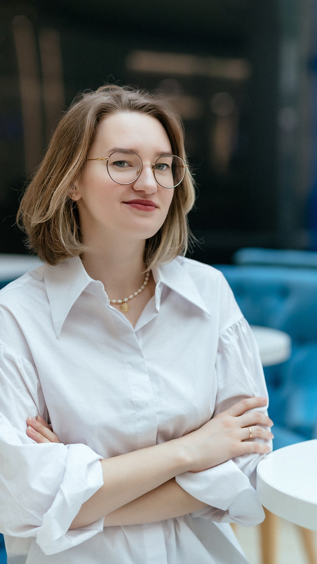 Портретная фотосессия для контента в кафе. Семейный фотограф в Минске Приболовец Светлана