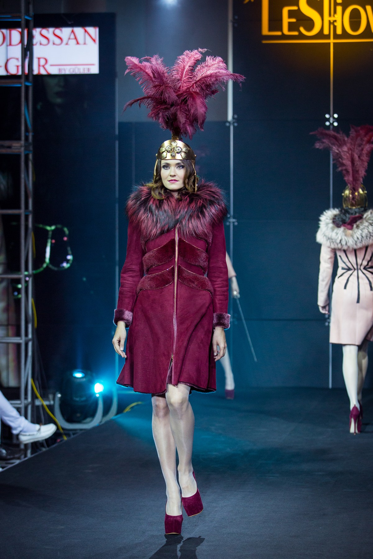 Модный показ LeShow, Москва, 2014. Портретные фотографы в Москве — Анна и Алексей Бородины