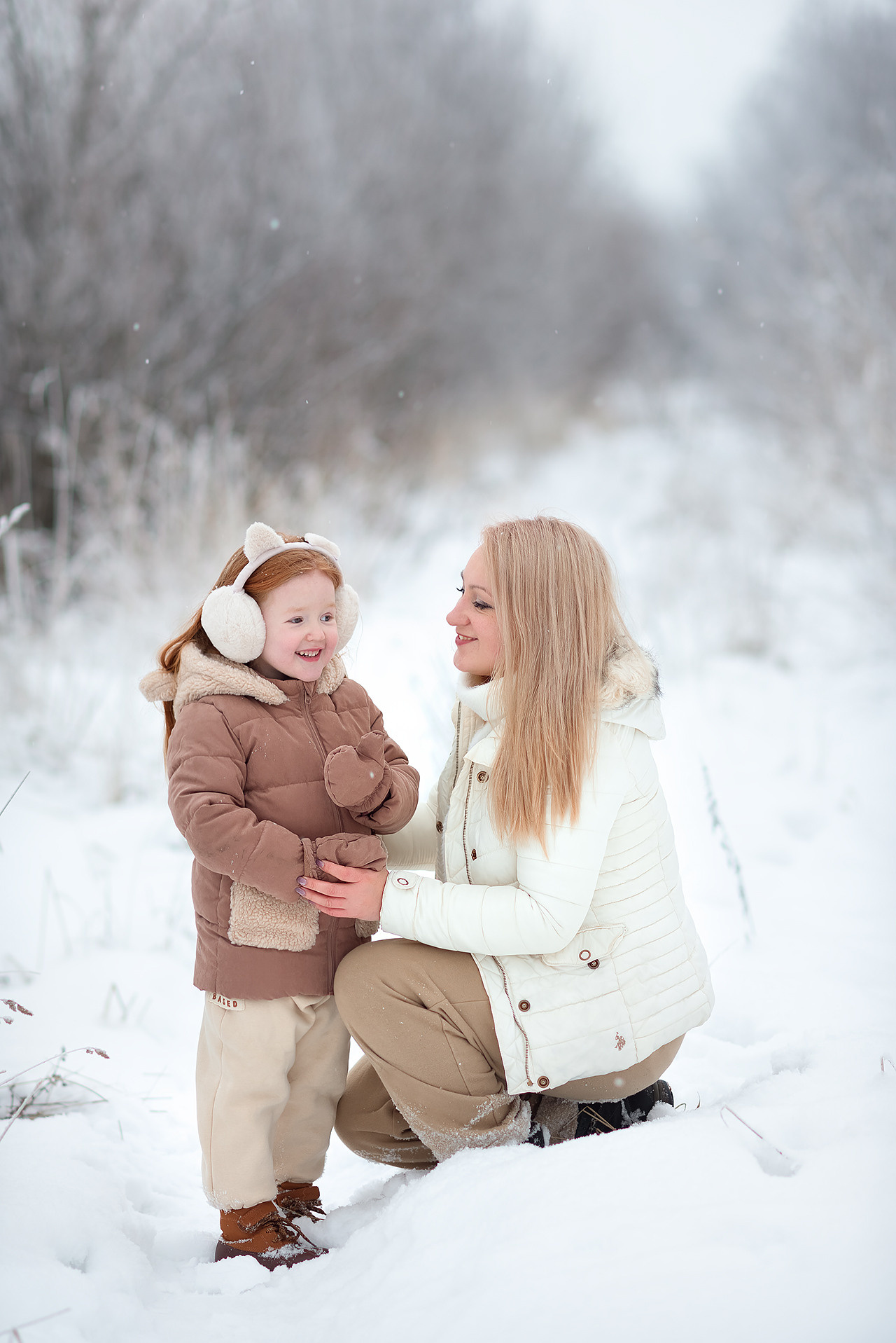 Зимняя фотосессия. Одежда для фотопрогулки. Фотограф Юлия Кондратьева