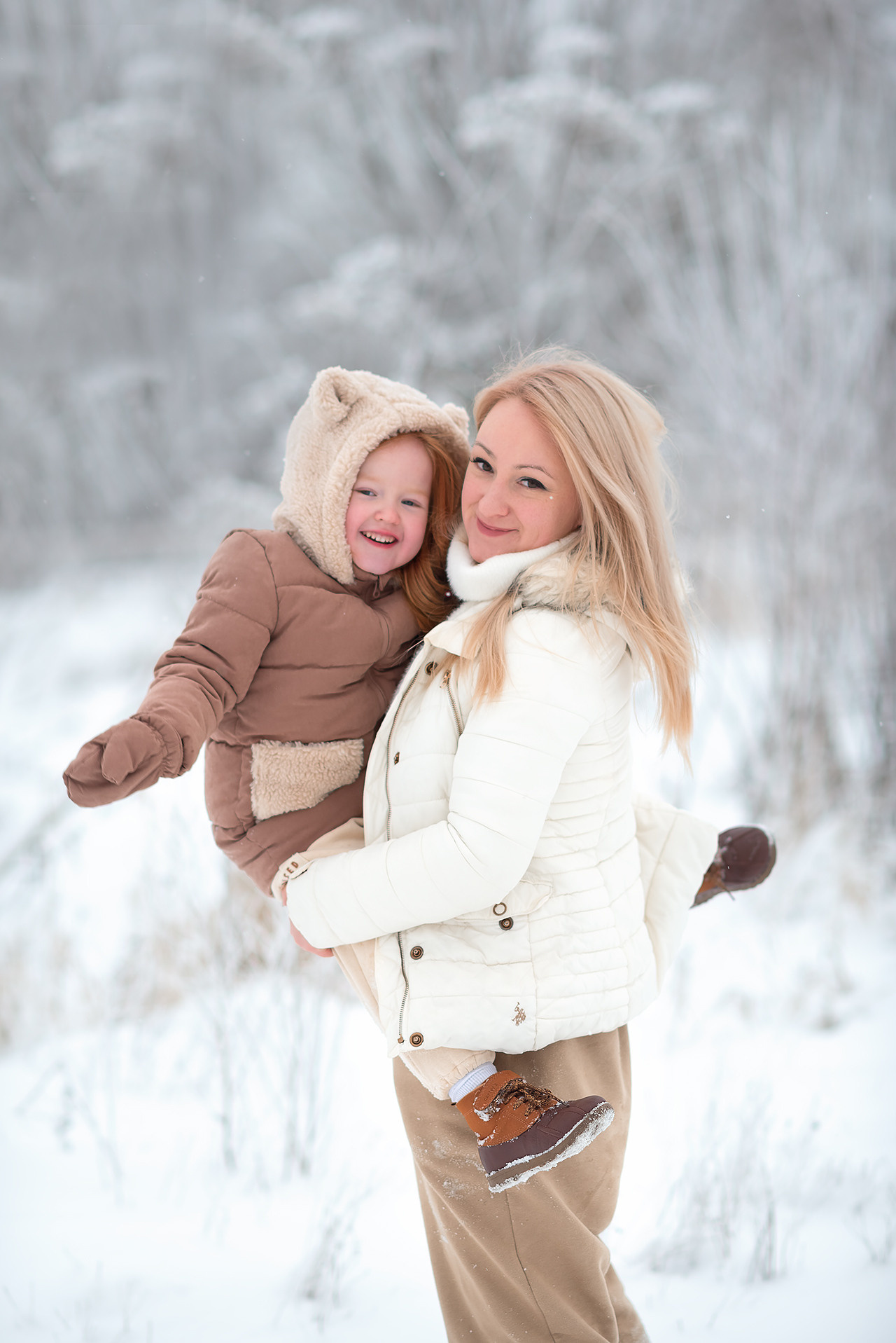 Зимняя фотосессия. Одежда для фотопрогулки. Фотограф Юлия Кондратьева