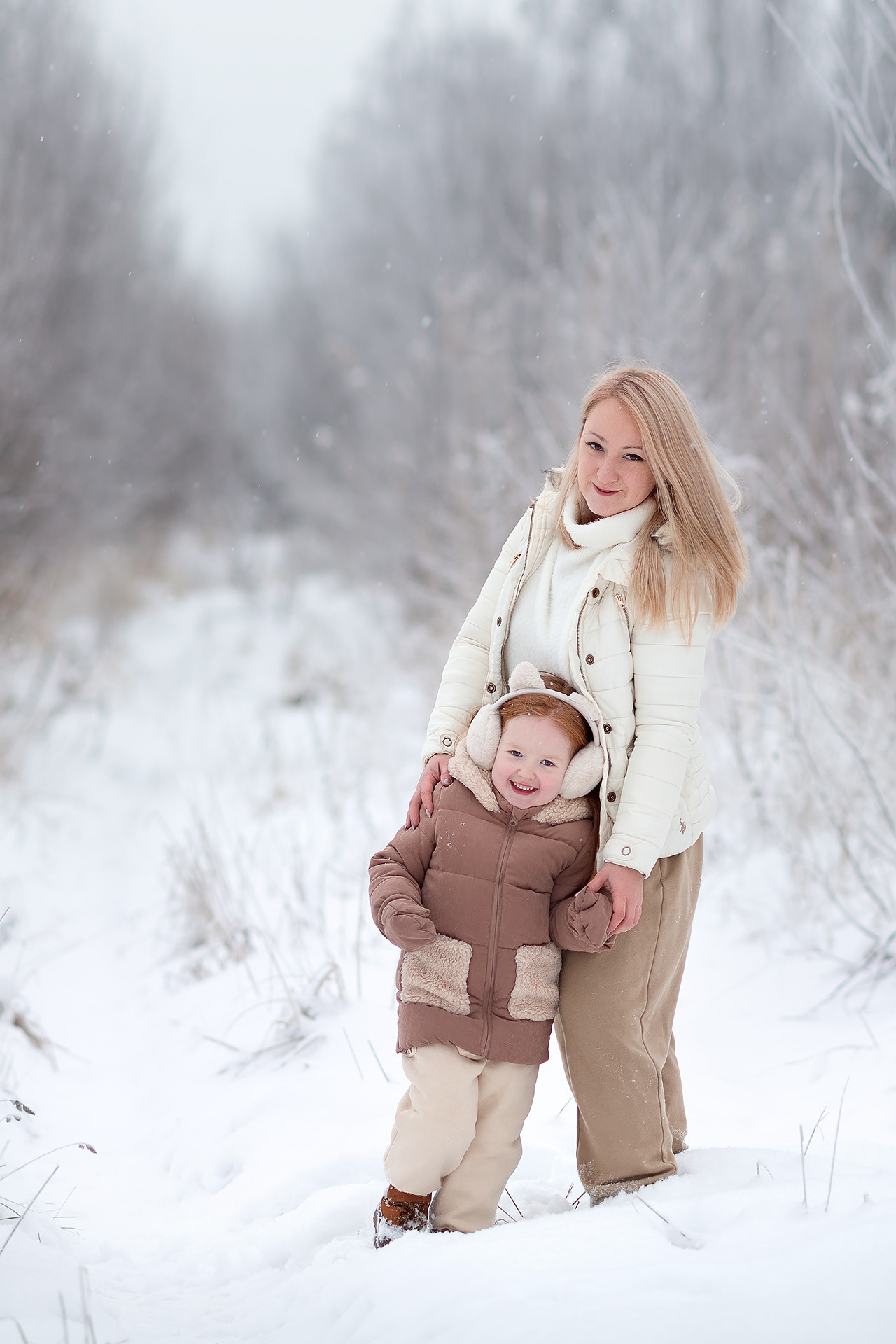 Зимняя фотосессия. Одежда для фотопрогулки. Фотограф Юлия Кондратьева