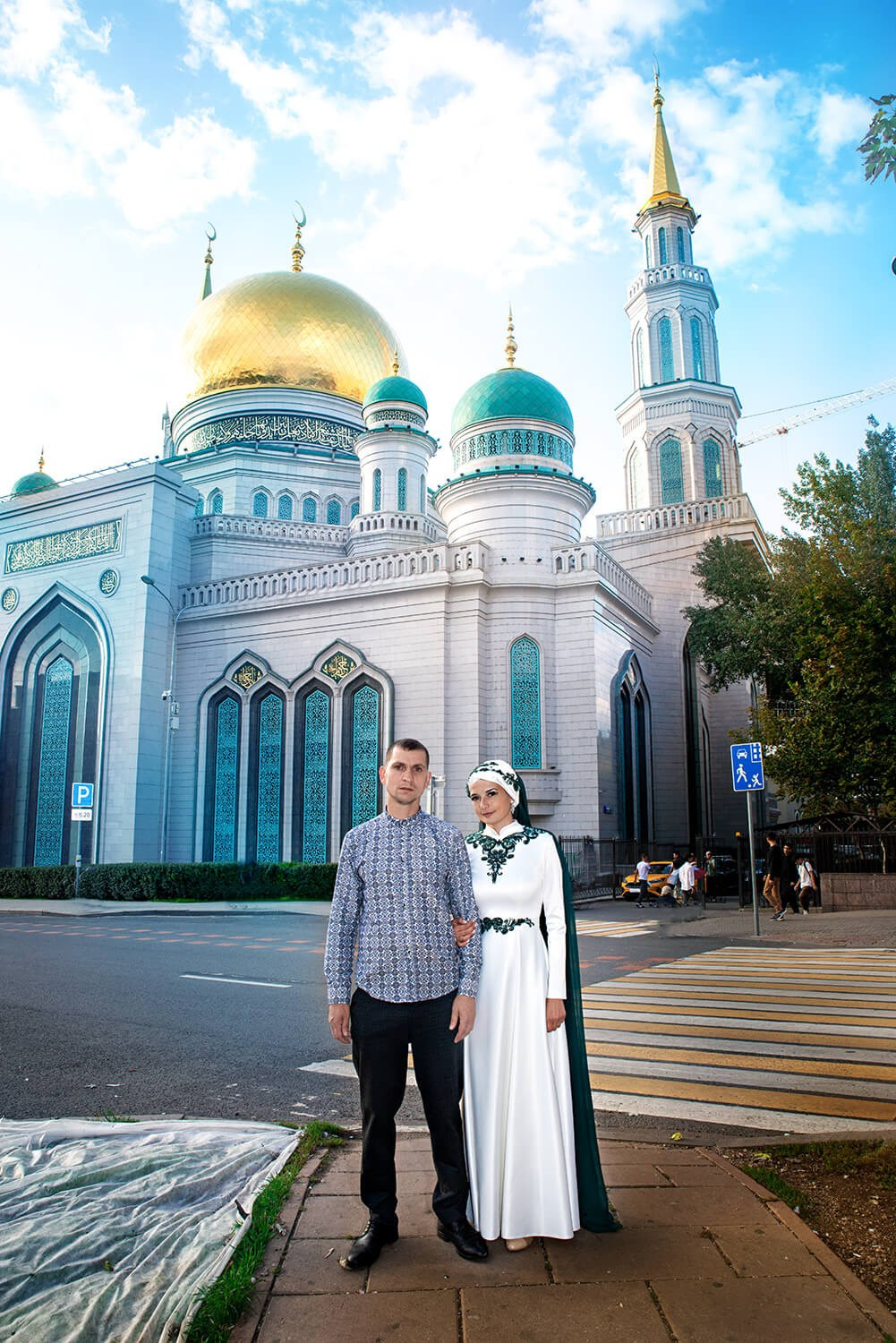 Никах Юнуса и Эльвиры. Стилист, видеограф, фотограф на никах и свадьбу в Москве, Лейла Влад nikahmsk