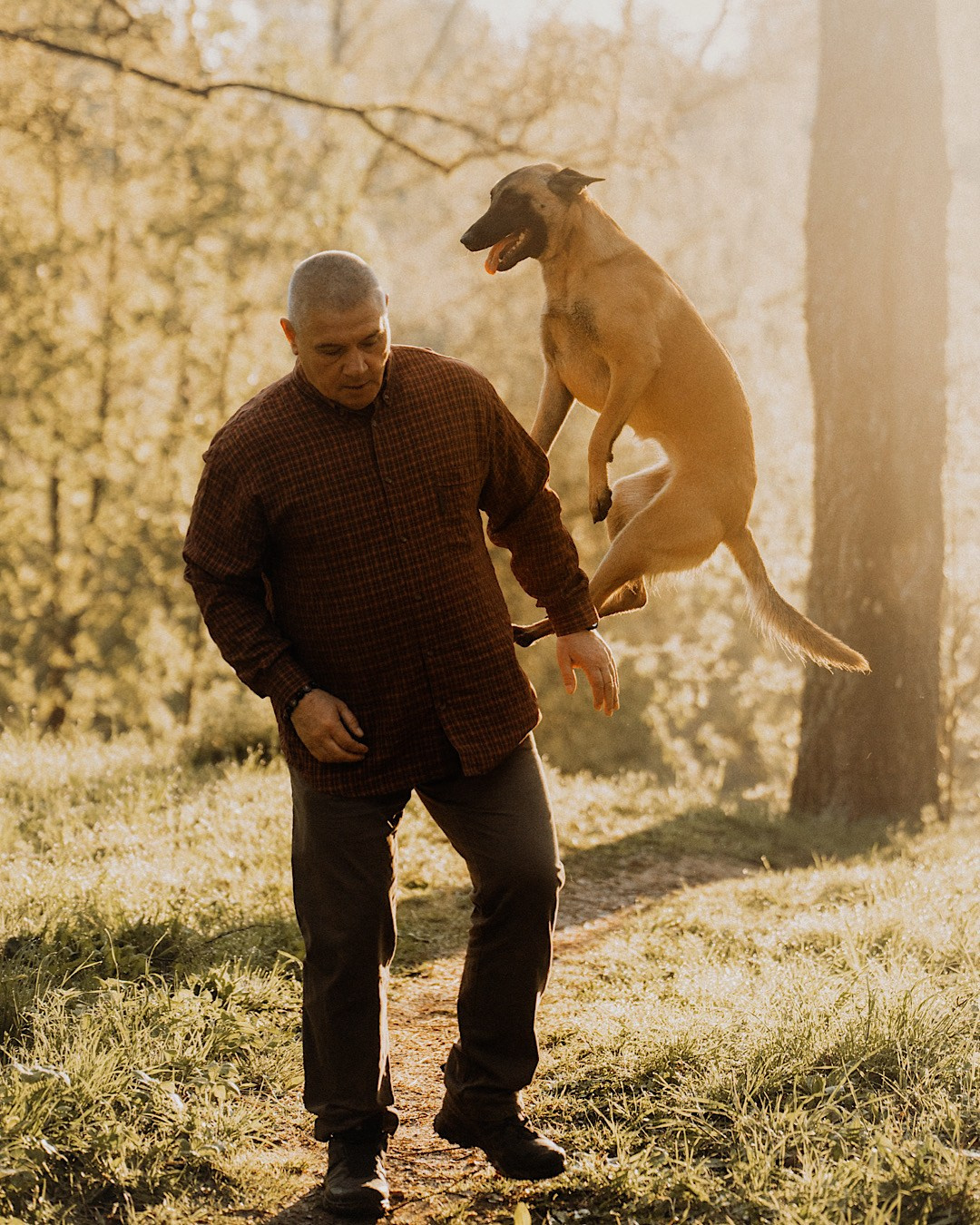 Наталья, Сергей и Уна. Фотограф анималист в Москве и Санкт-Петербурге Свиридова Анна