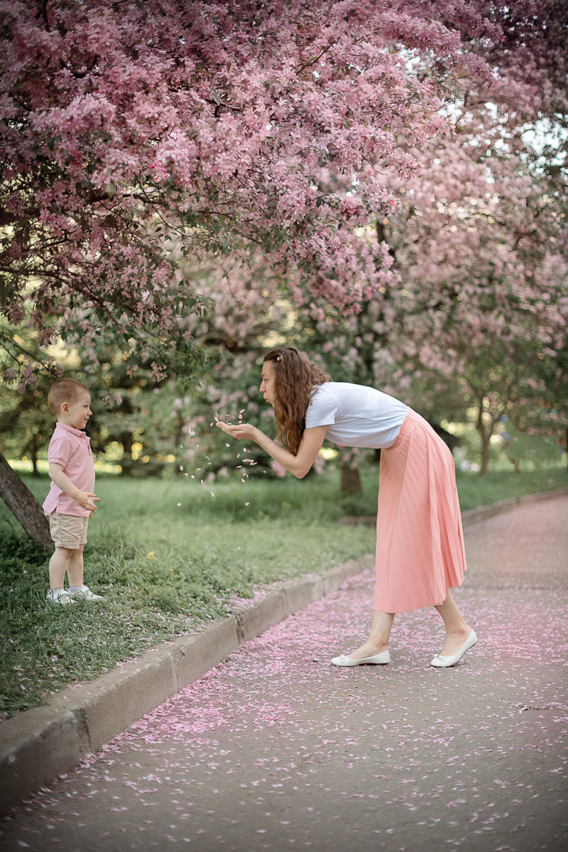 НЕЖНАЯ ВЕСНА. Семейный фотограф в Москве выпускные альбомы Клюковская Надежда