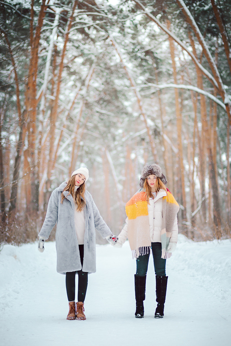 ЗИМНИЕ ПРОГУЛКИ. Семейный фотограф в Москве выпускные альбомы Клюковская Надежда