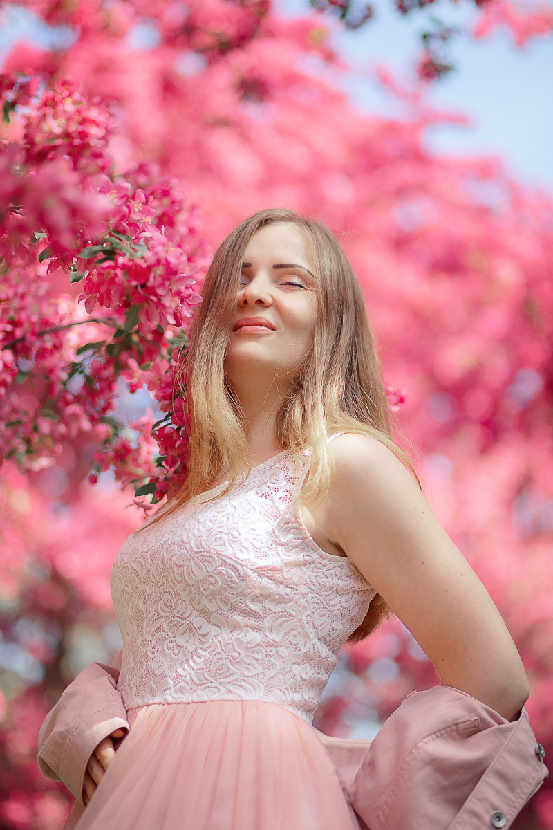 НЕЖНАЯ ВЕСНА. Семейный фотограф в Москве выпускные альбомы Клюковская Надежда