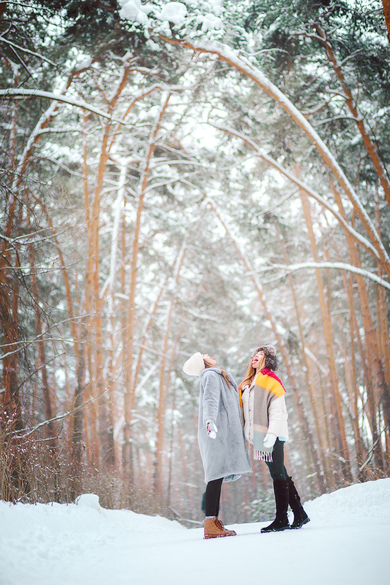 ЗИМНИЕ ПРОГУЛКИ. Семейный фотограф в Москве выпускные альбомы Клюковская Надежда