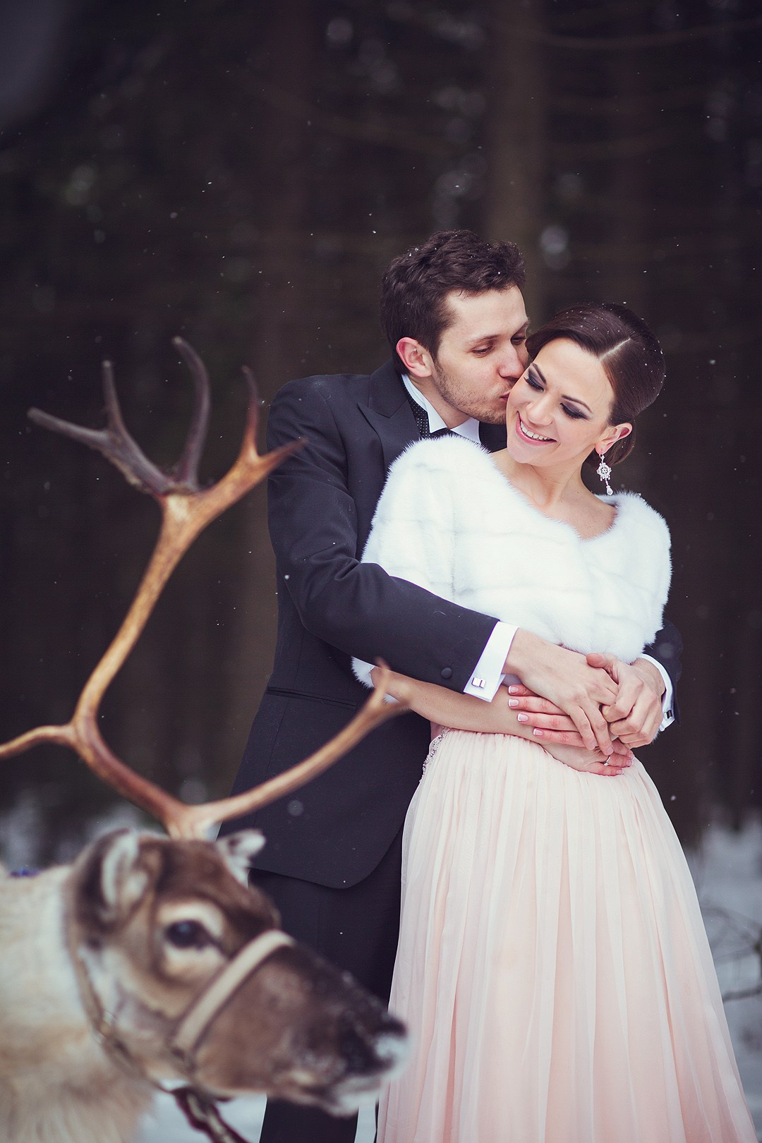 Зимняя свадьба. Семейный, портретный и свадебный фотограф в Санкт-Петербурге и Москве