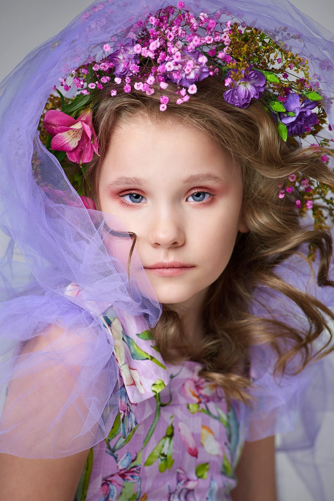 Профессиональный детский студийный портрет в Омске