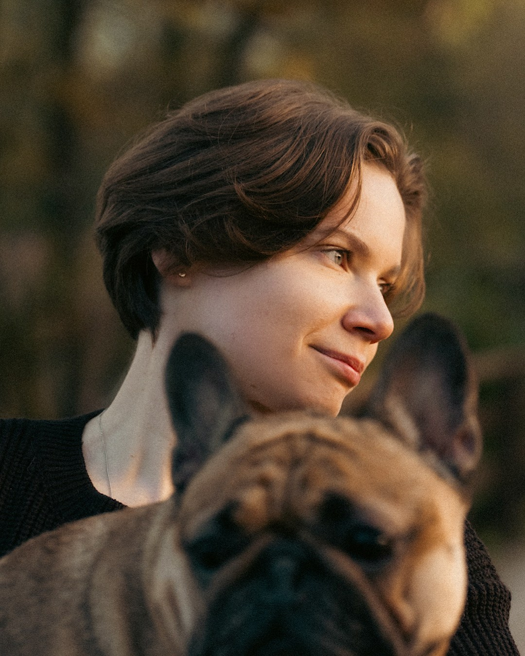 Анастасия и Бенц. Фотограф анималист в Москве и Санкт-Петербурге Свиридова Анна