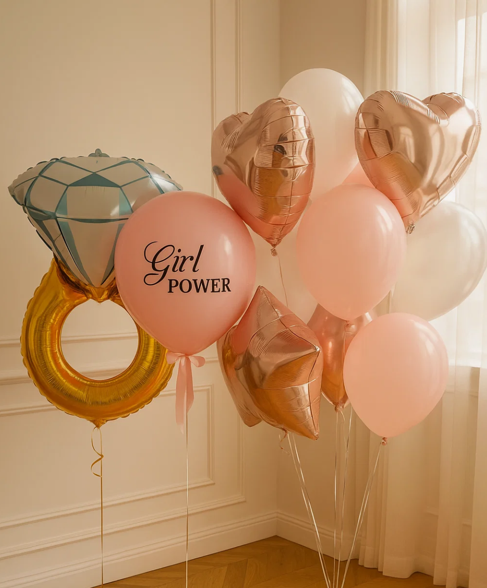 Devojacko vece девичник шары на девичник. Шары с гелием, фотозоны Нови Сад Белград. Balone i dekoracije od balona Novi Sad Beograd