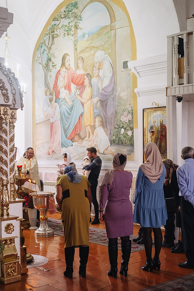 Крещение Коргуза. Свадебный и семейный фотограф в Казани и Зеленодольске Ланочкин Илья