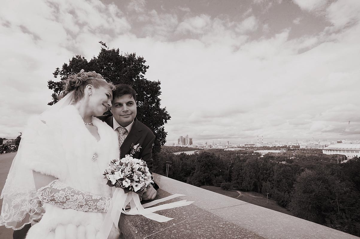 Свадьба Рита и Сергей Обработка в стиле 80-х. Skazka.wfolio.pro