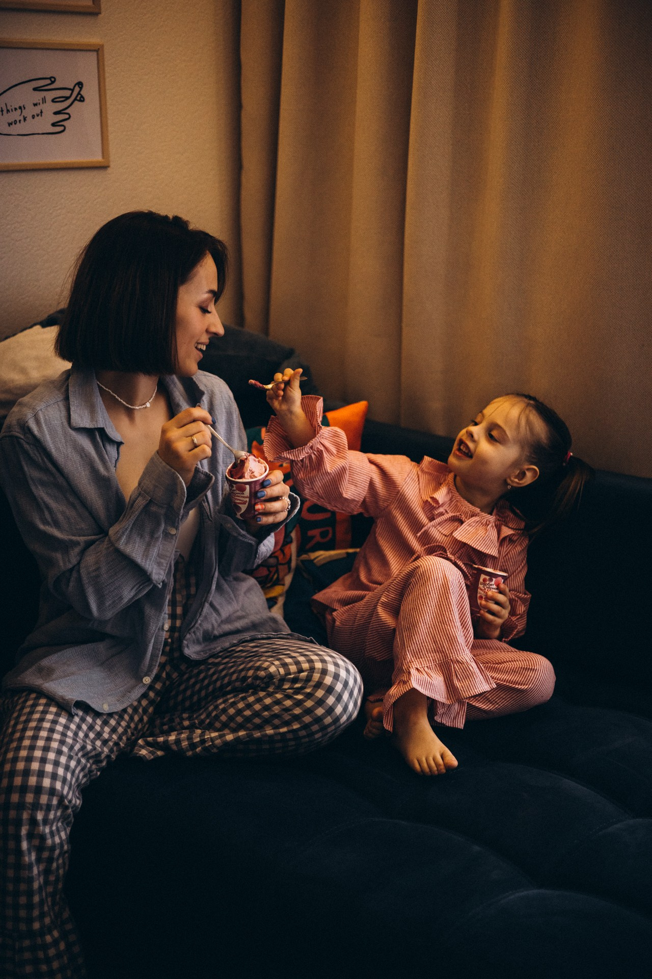 Семейное счастье дома. Фотограф в Санкт-Петербурге Кристина Порванова